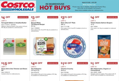 Costco Weekly Ad & Flyer June 13 to 21