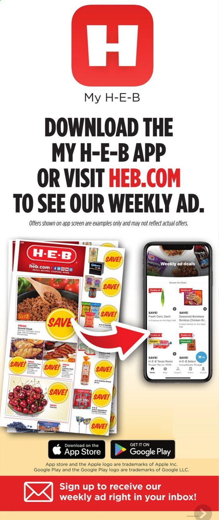 H-E-B Weekly Ad & Flyer June 17 to 23