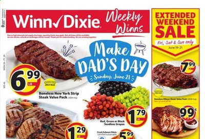 Winn Dixie Weekly Ad & Flyer June 17 to 23