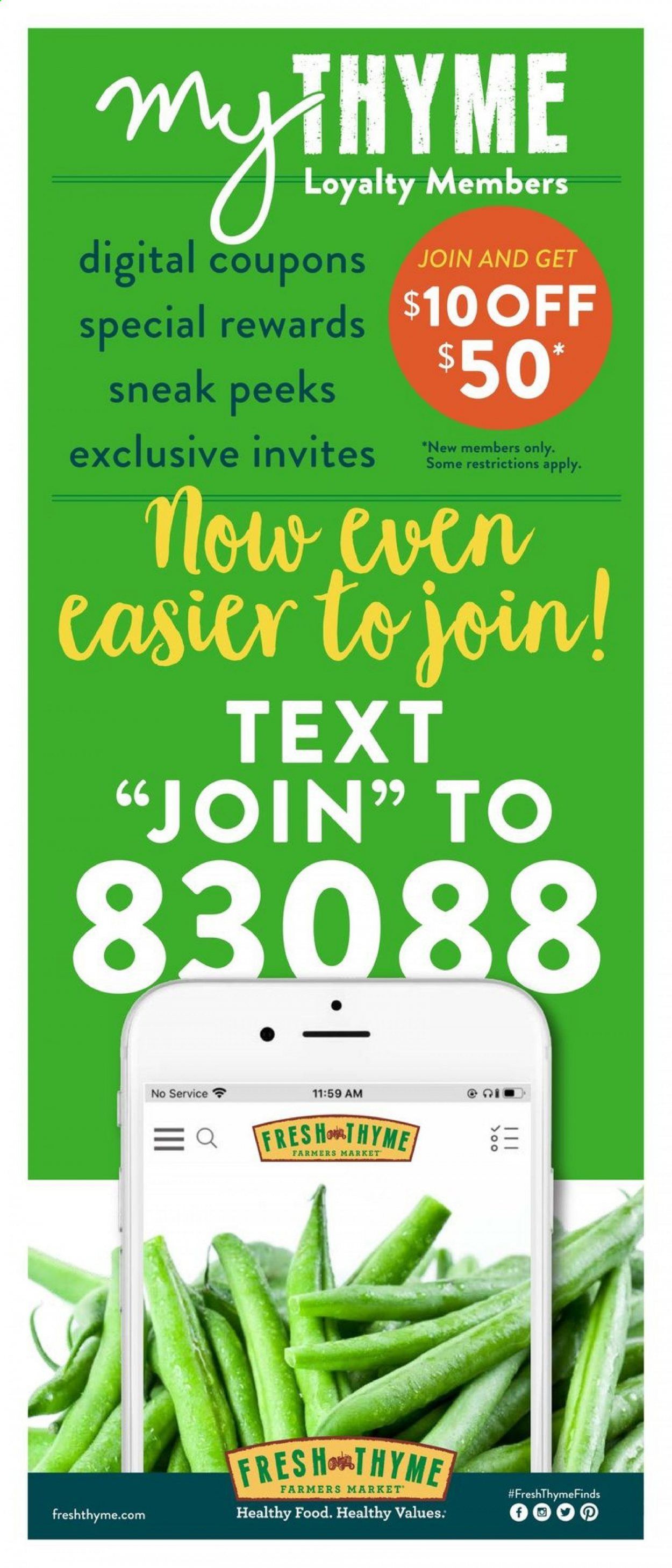 Fresh Thyme Weekly Ad & Flyer June 17 to 23