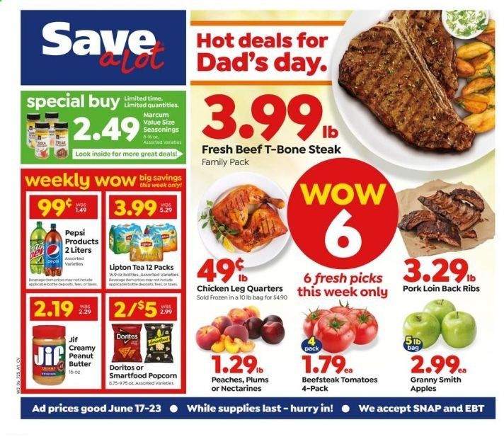 Save a Lot Weekly Ad & Flyer June 17 to 23