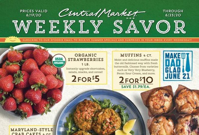 Central Market Weekly Ad & Flyer June 17 to 23