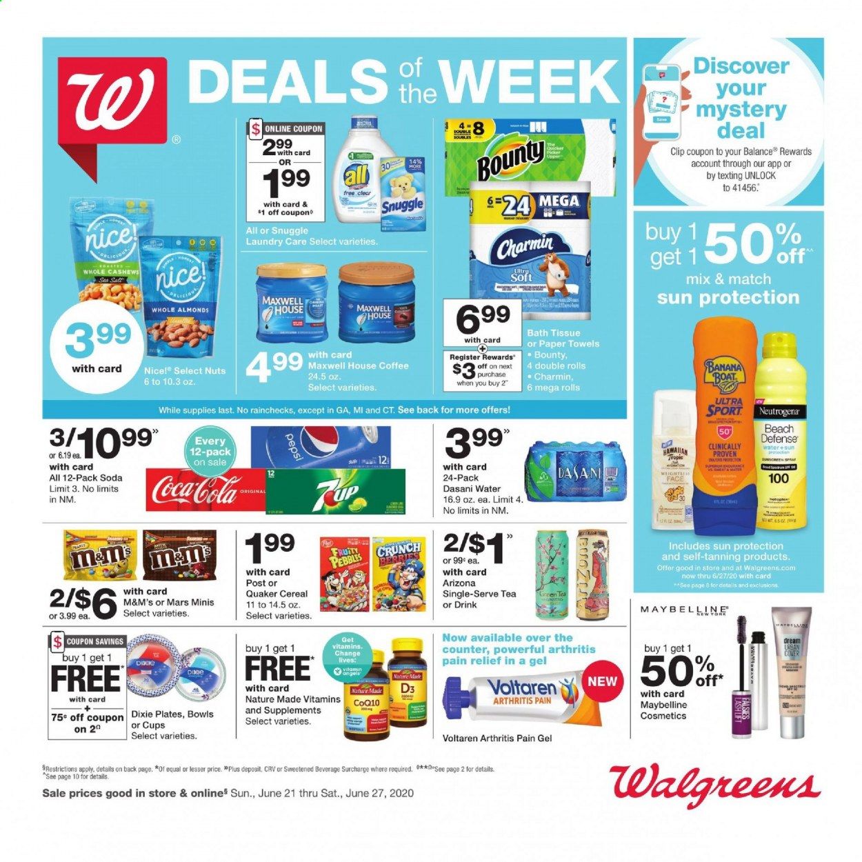Walgreens Weekly Ad & Flyer June 21 to 27