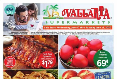 Vallarta Weekly Ad & Flyer June 17 to 23