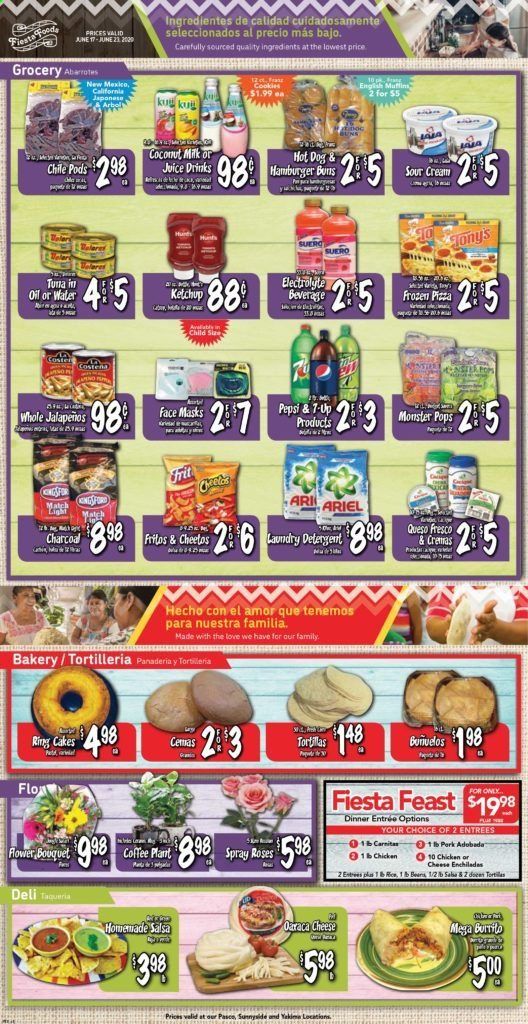 Fiesta Foods SuperMarkets Weekly Ad & Flyer June 17 to 23