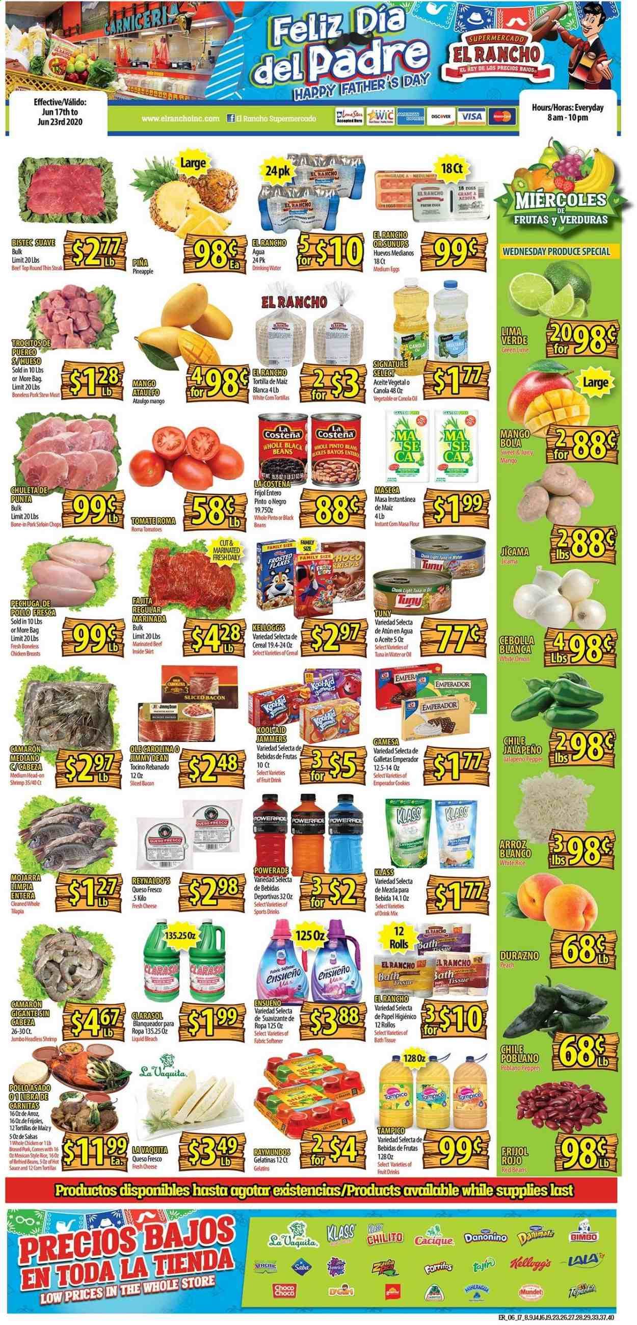 El Rancho Weekly Ad & Flyer June 17 to 23