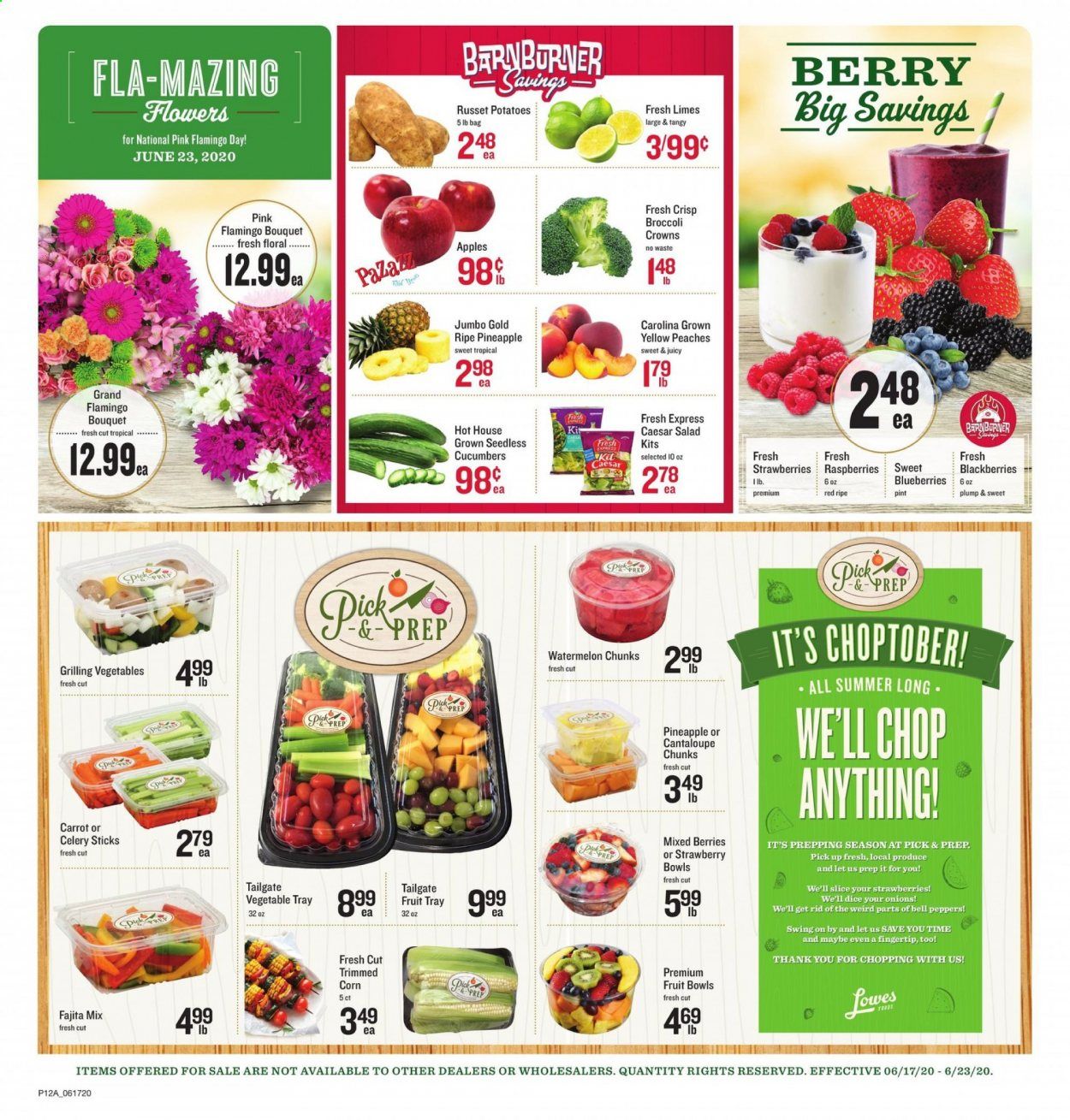 Lowes Foods Weekly Ad & Flyer June 17 to 23