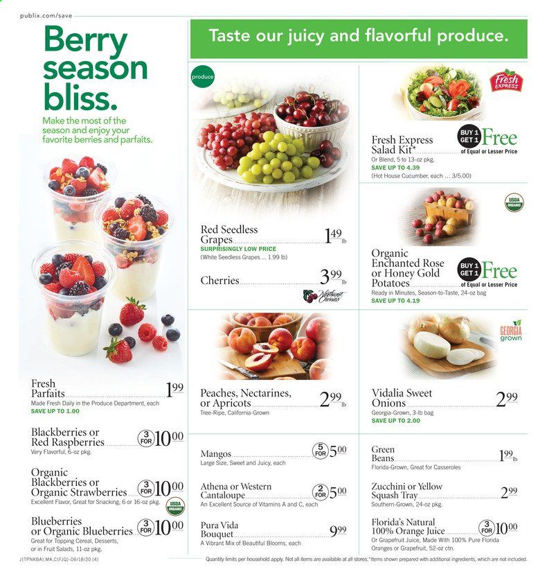 Publix Weekly Ad & Flyer June 18 to 24