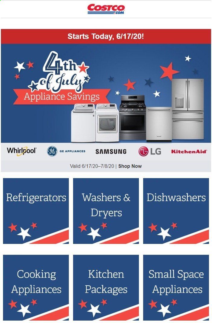 Costco Weekly Ad & Flyer June 17 to July 8