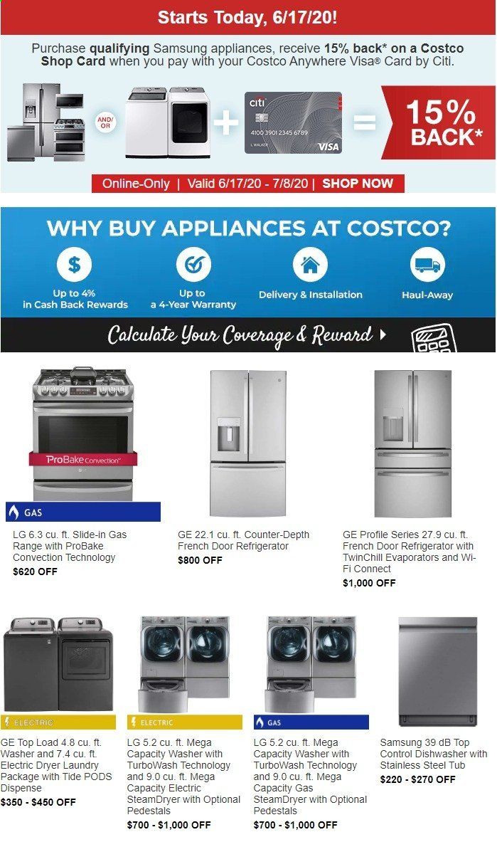 Costco Weekly Ad & Flyer June 17 to July 8