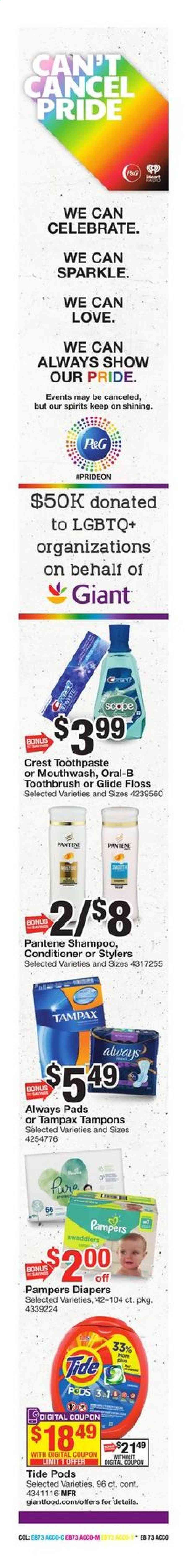 Giant Food Weekly Ad & Flyer June 19 to 25