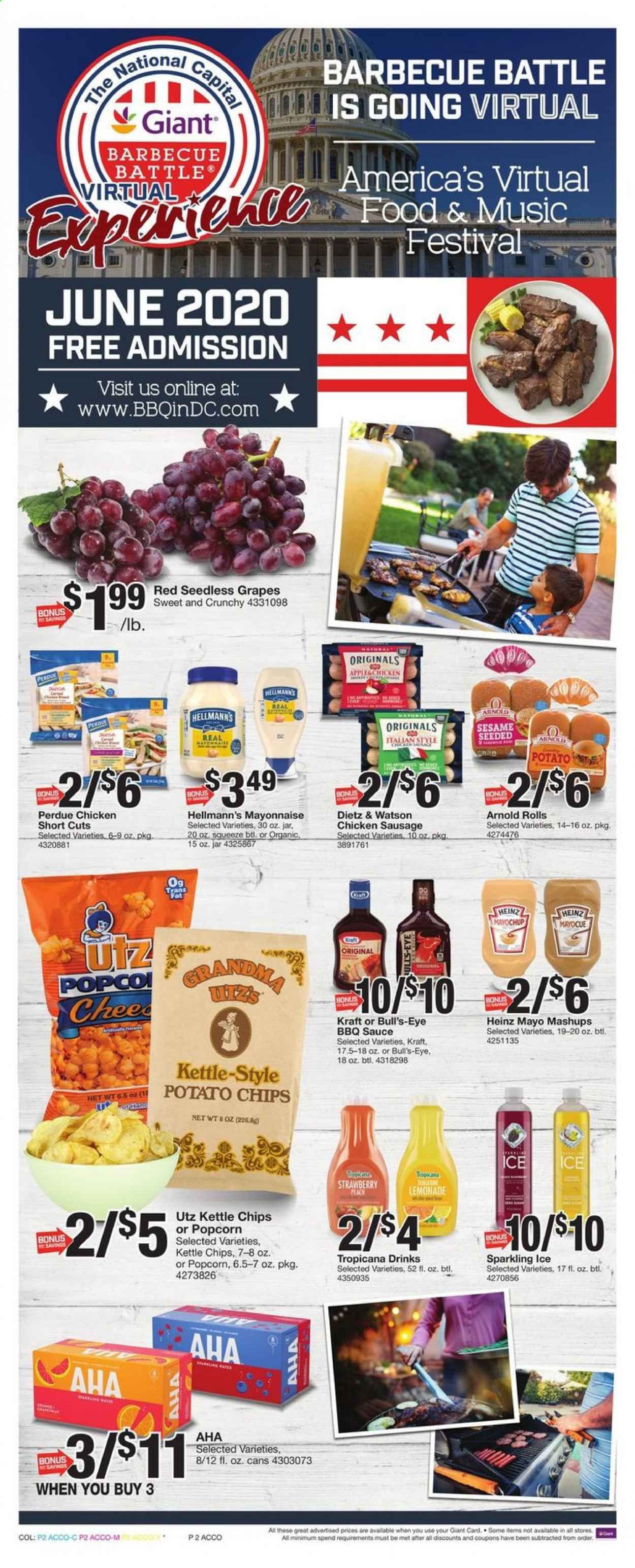 Giant Food Weekly Ad & Flyer June 19 to 25