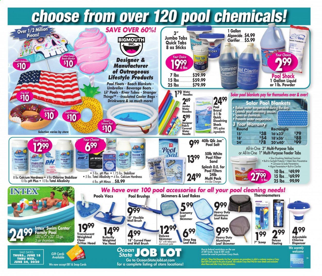 Ocean State Job Lot Weekly Ad & Flyer June 18 to 24