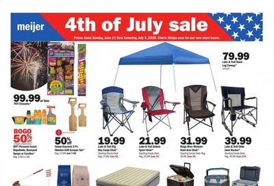 Meijer Weekly Ad & Flyer June 21 to July 4