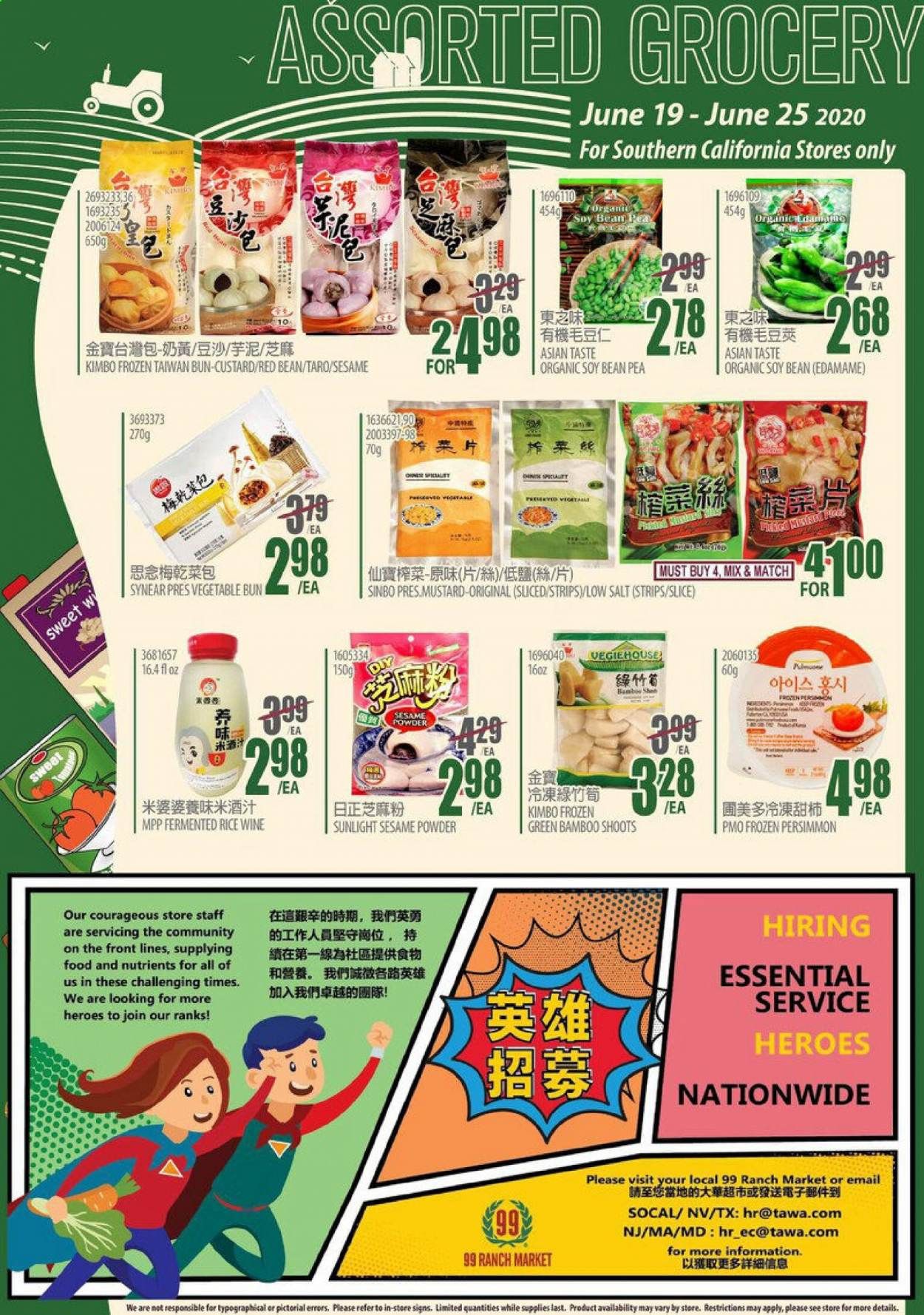 99 Ranch Market Weekly Ad & Flyer June 19 to 25