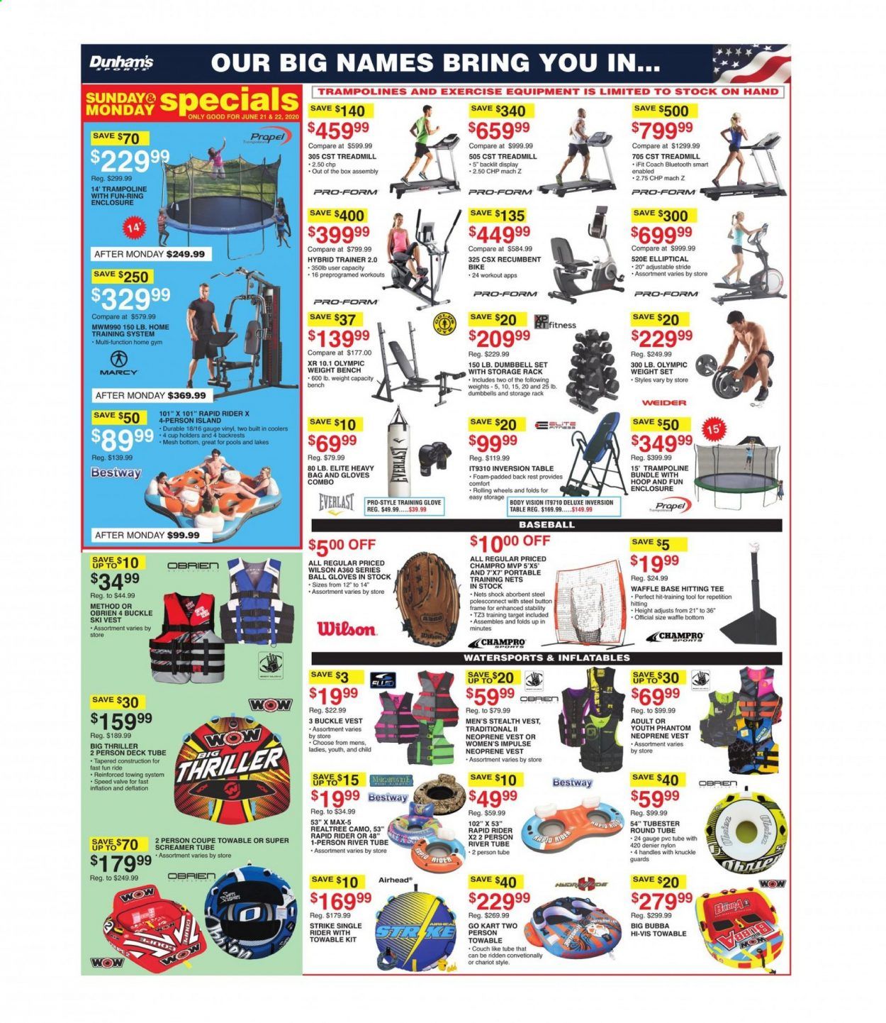 Dunham's Sports Weekly Ad & Flyer June 20 to 25