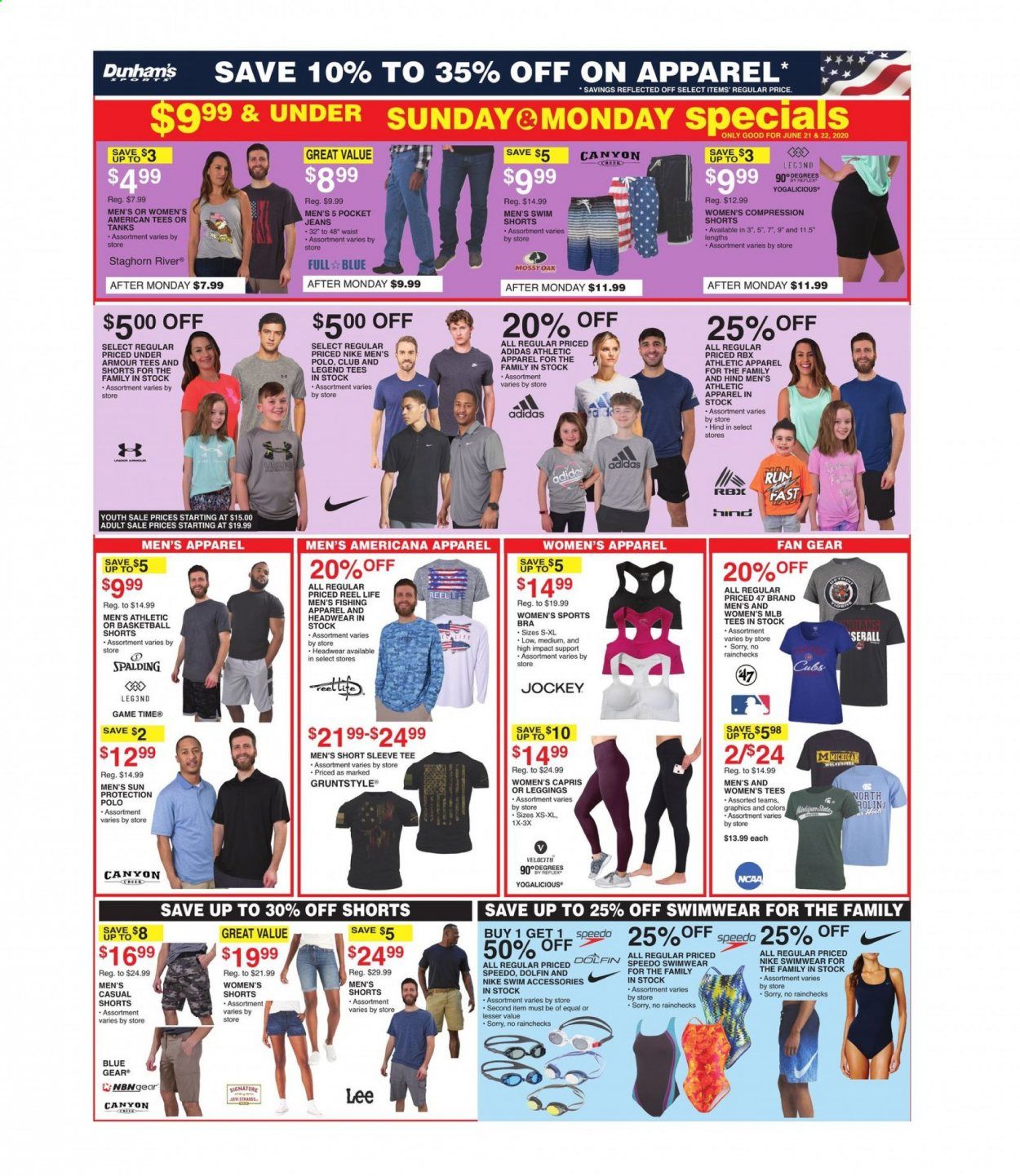 Dunham's Sports Weekly Ad & Flyer June 20 to 25