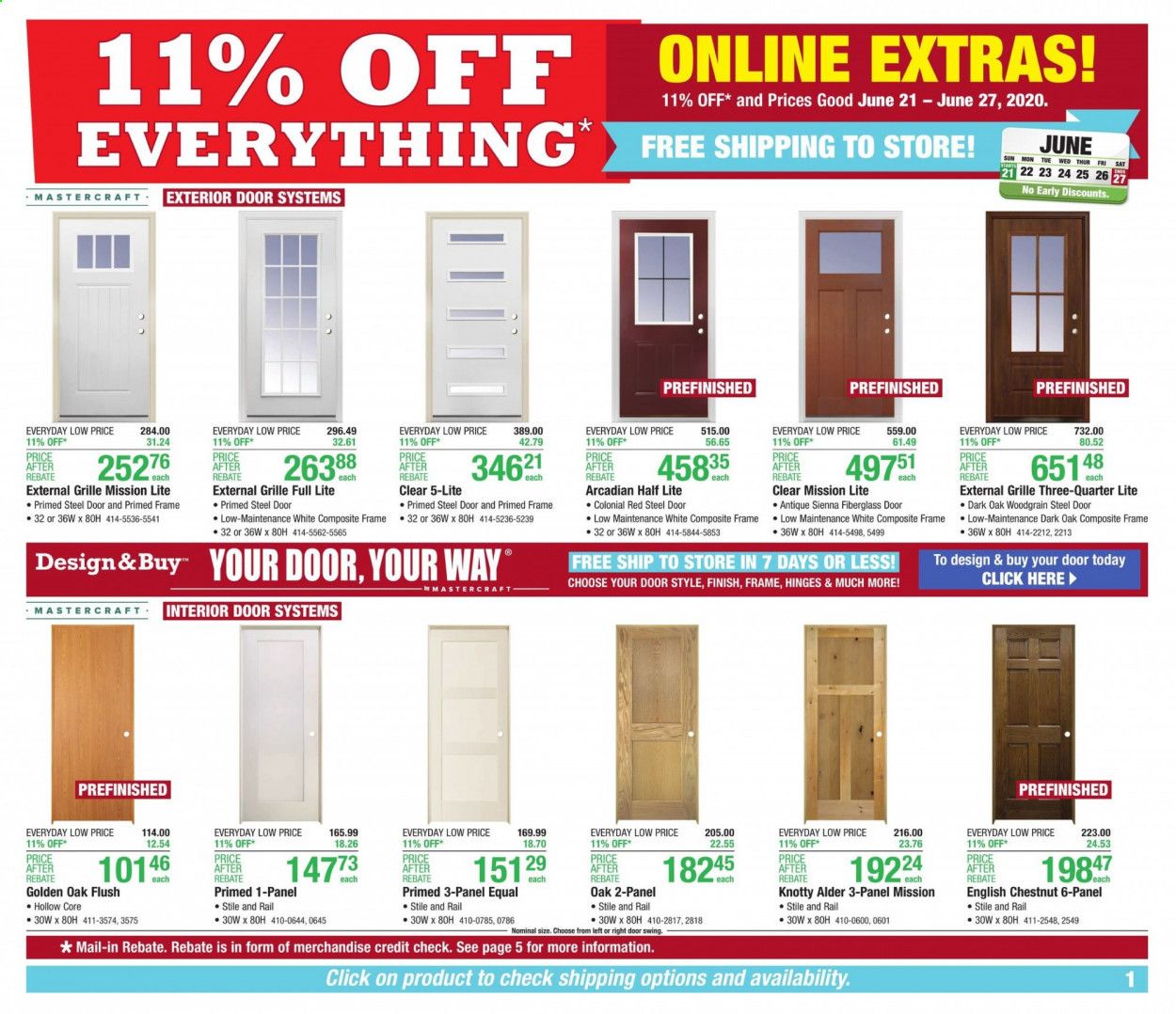 Menards Weekly Ad & Flyer June 21 to 27
