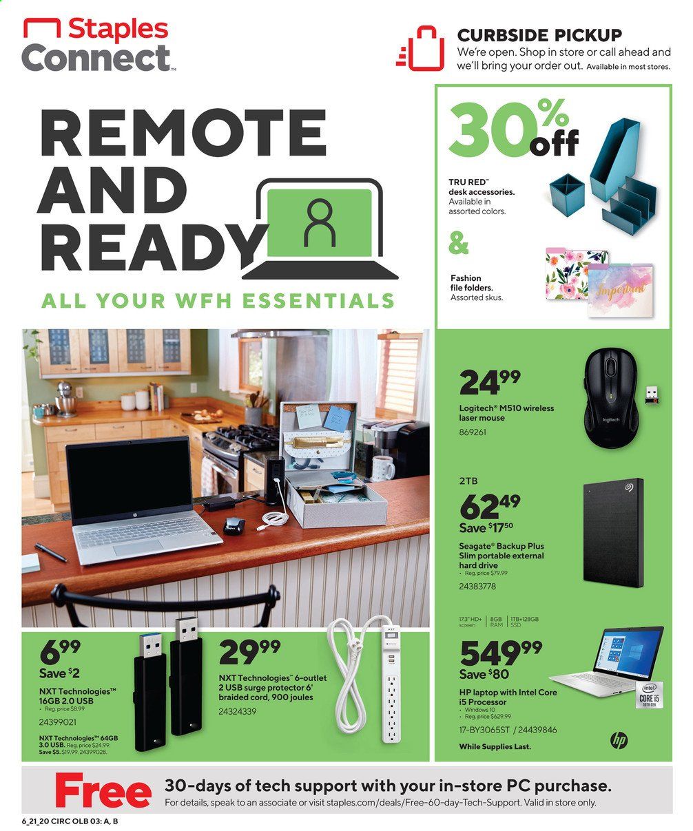 Staples Weekly Ad & Flyer June 21 to 27
