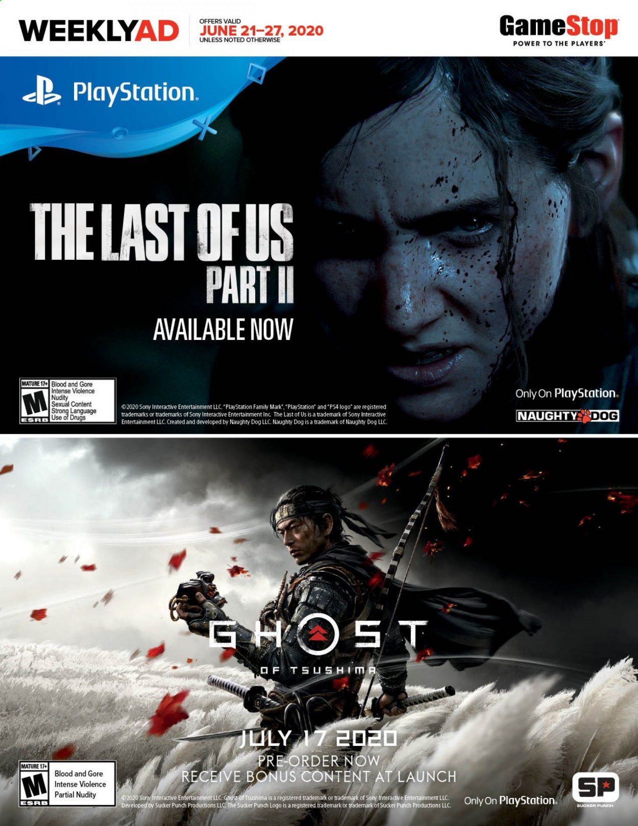 GameStop Weekly Ad & Flyer June 21 to 27