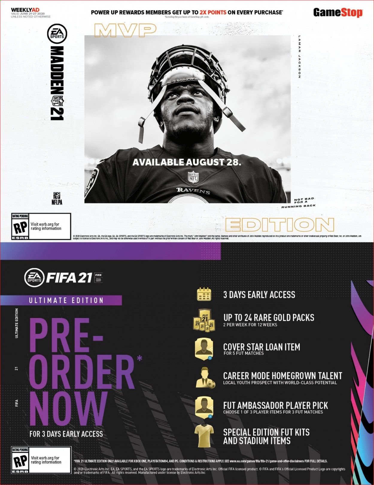 GameStop Weekly Ad & Flyer June 21 to 27