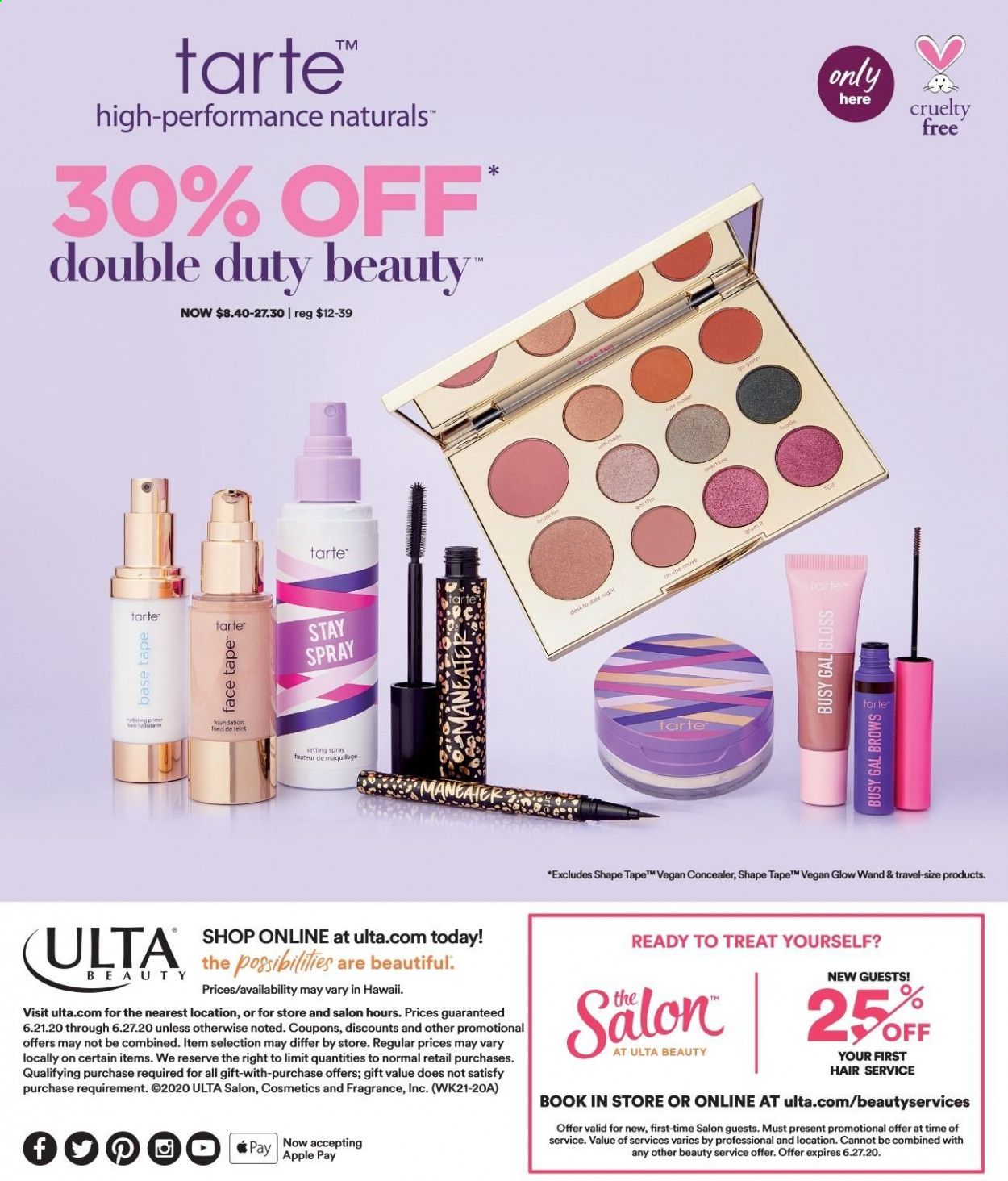Ulta Beauty Weekly Ad & Flyer June 21 to 27