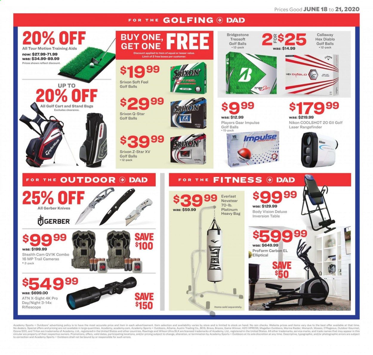 Academy Sports Weekly Ad & Flyer June 18 to 21