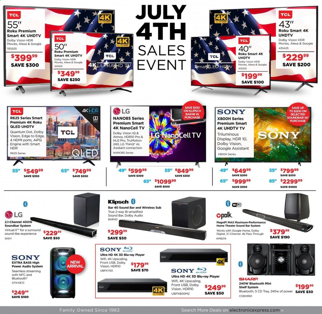 Electronic Express Weekly Ad & Flyer June 21 to 27