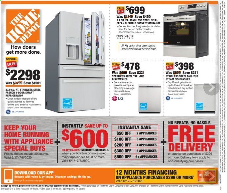 The Home Depot Weekly Ad & Flyer June 21 to 24