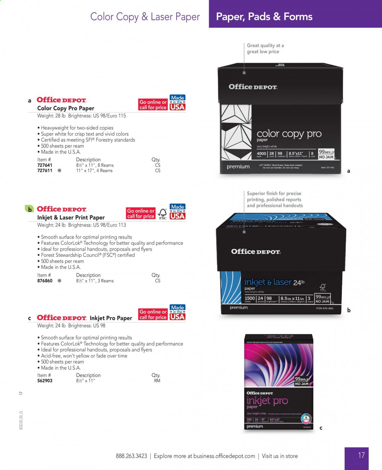 Office DEPOT Weekly Ad & Flyer June 23 to July 7