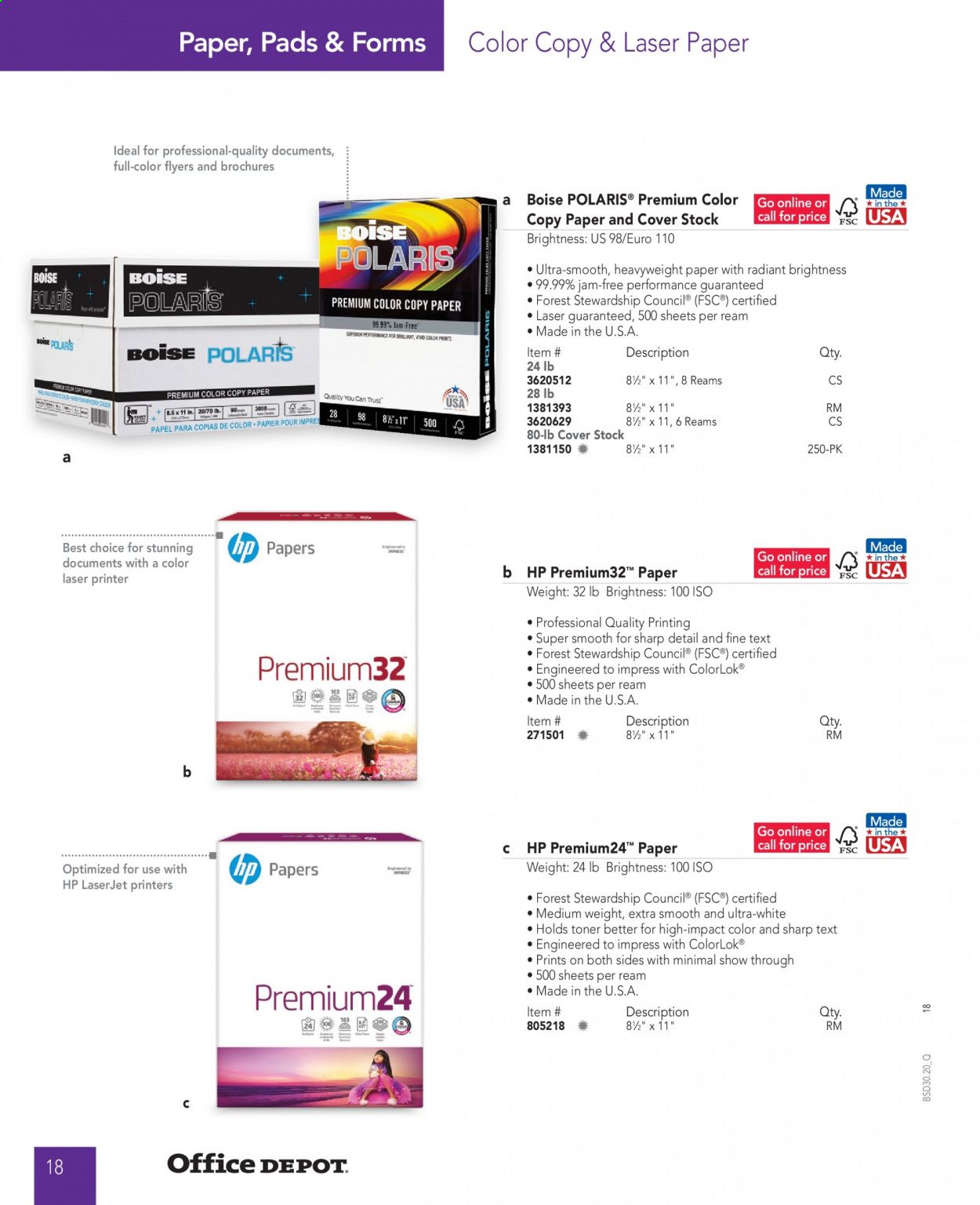 Office DEPOT Weekly Ad & Flyer June 23 to July 7