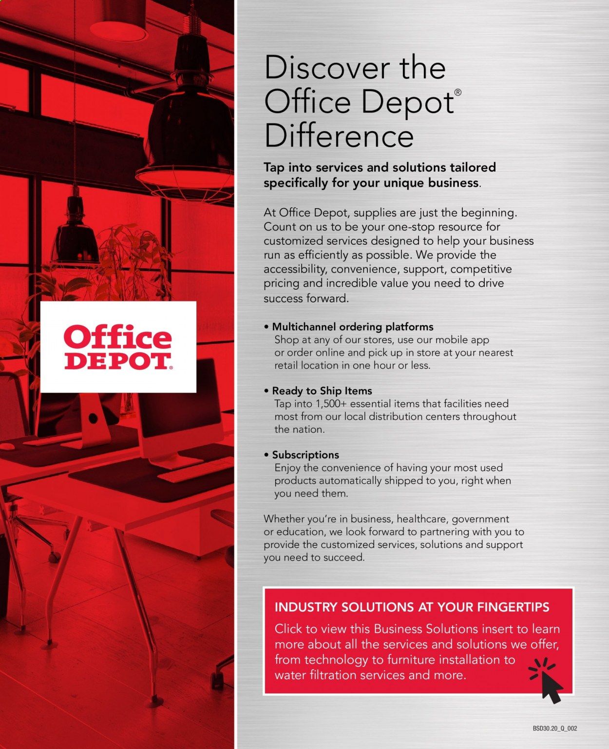 Office DEPOT Weekly Ad & Flyer June 23 to July 7