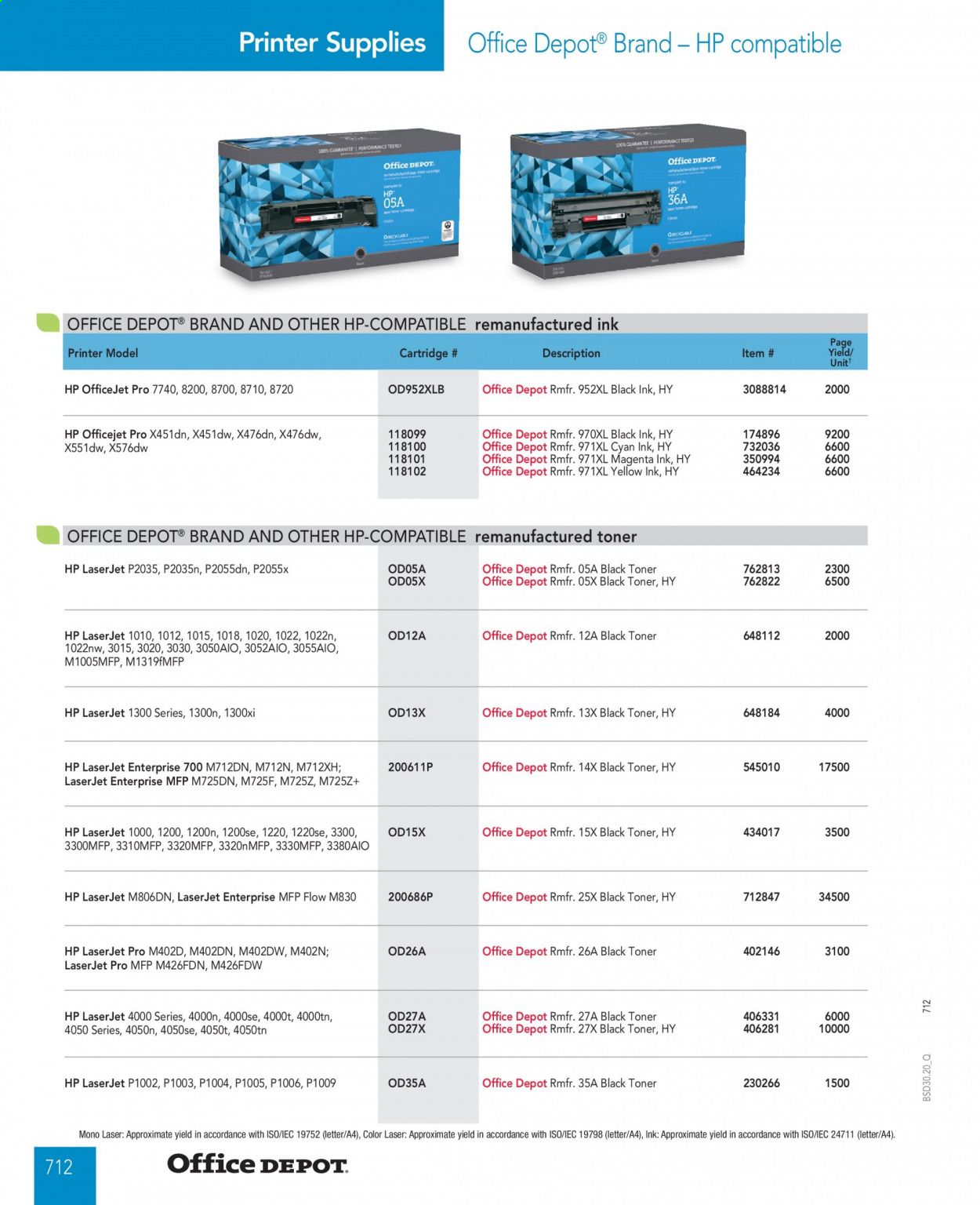 Office DEPOT Weekly Ad & Flyer June 23 to July 7