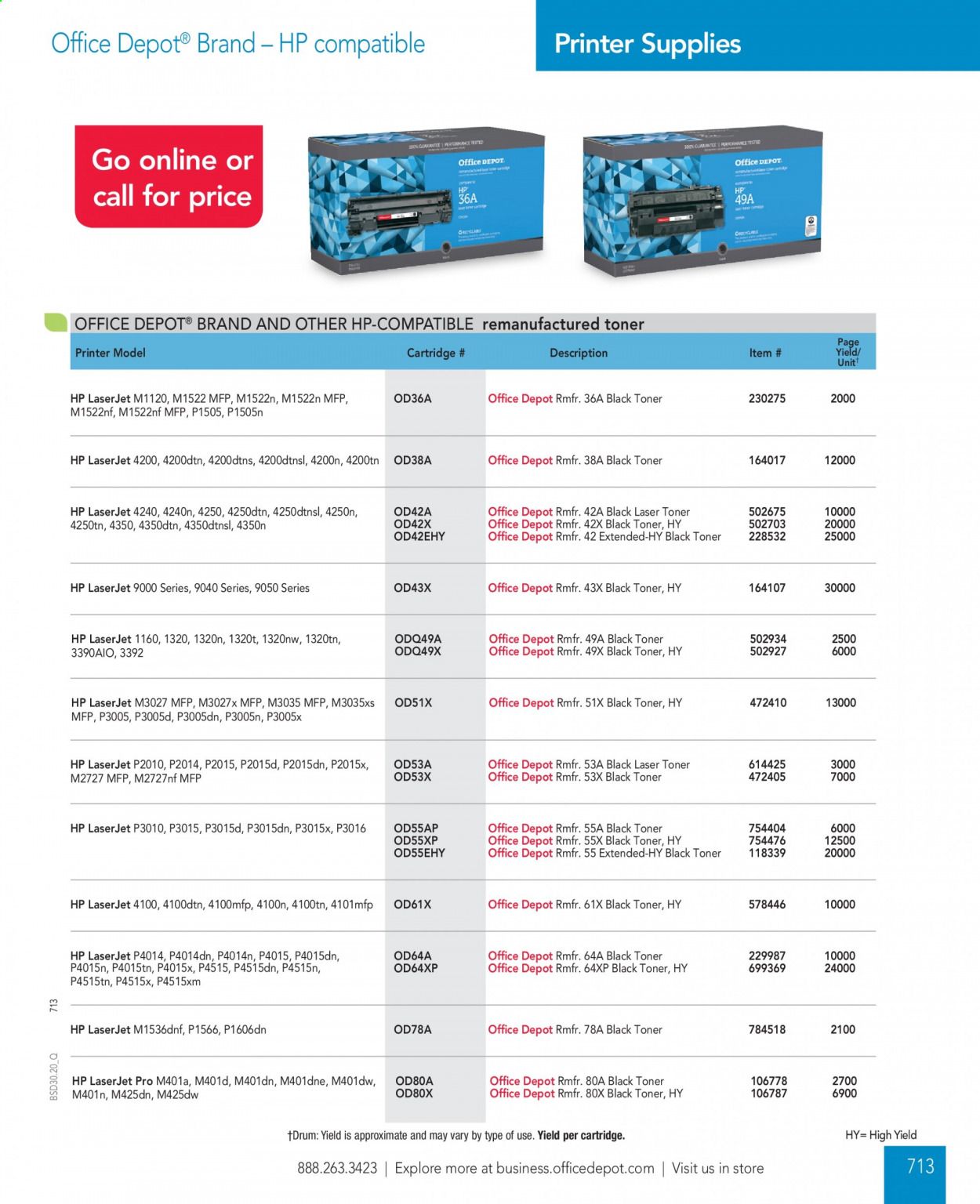 Office DEPOT Weekly Ad & Flyer June 23 to July 7