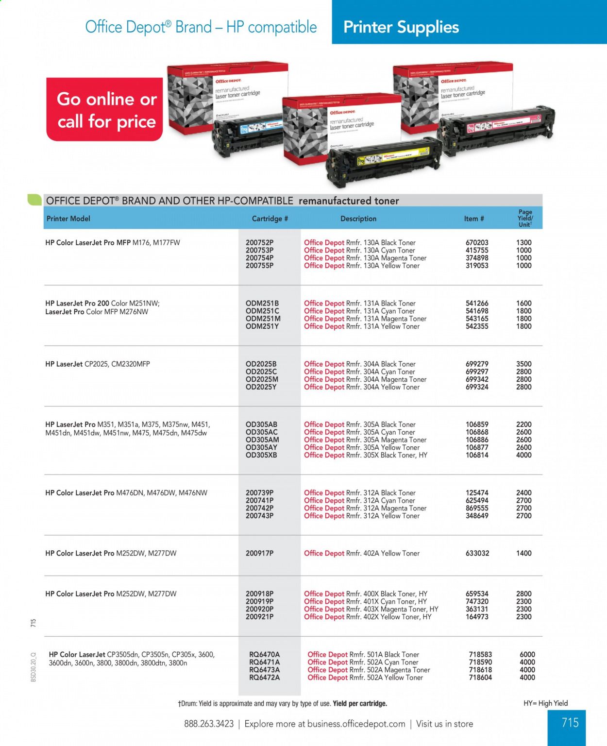Office DEPOT Weekly Ad & Flyer June 23 to July 7