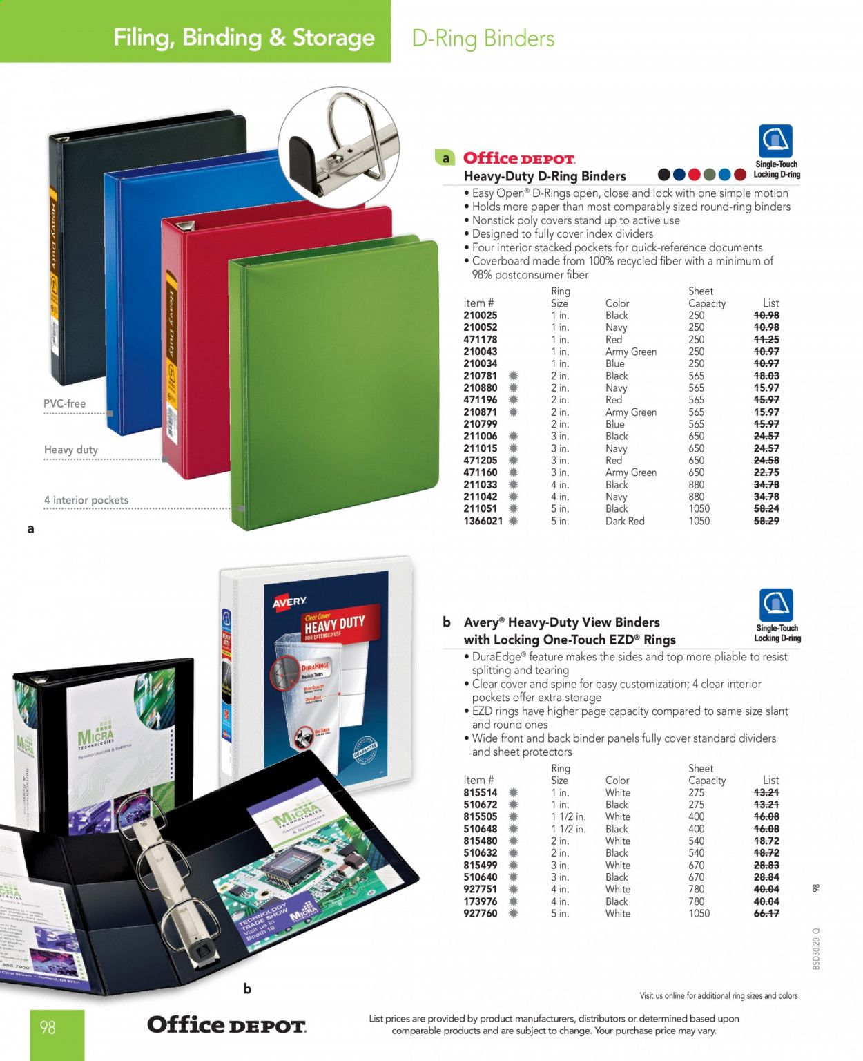 Office DEPOT Weekly Ad & Flyer June 23 to July 7