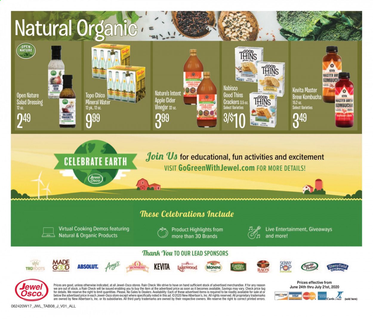 Jewel Osco Weekly Ad & Flyer June 24 to July 21