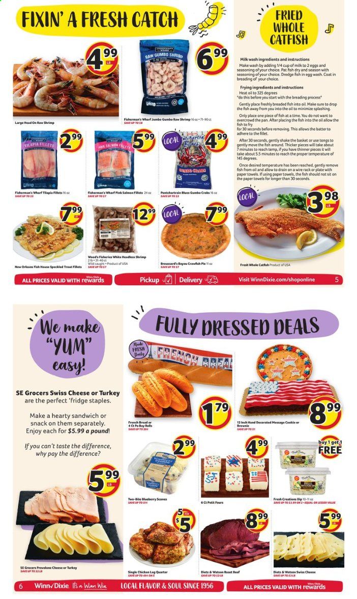 Winn Dixie Weekly Ad & Flyer June 24 to 30