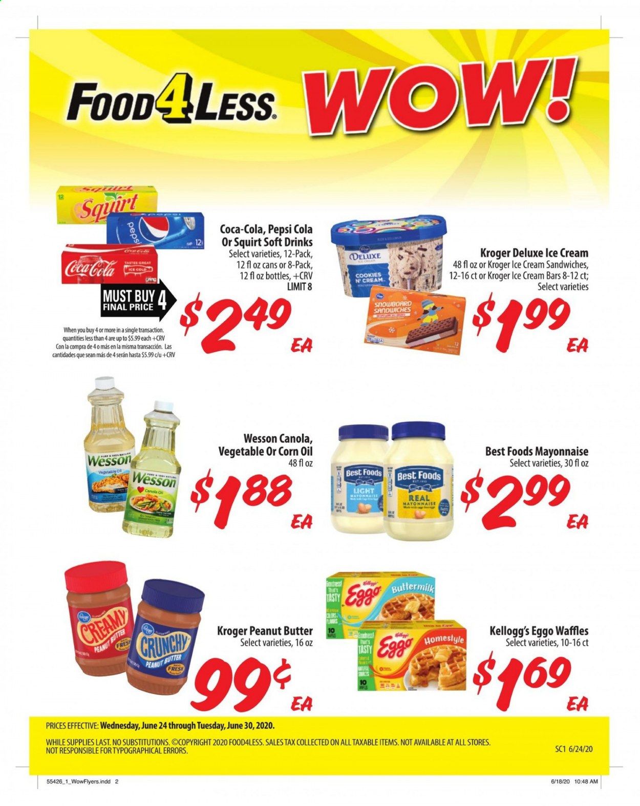 Food 4 Less Weekly Ad & Flyer June 24 to 30