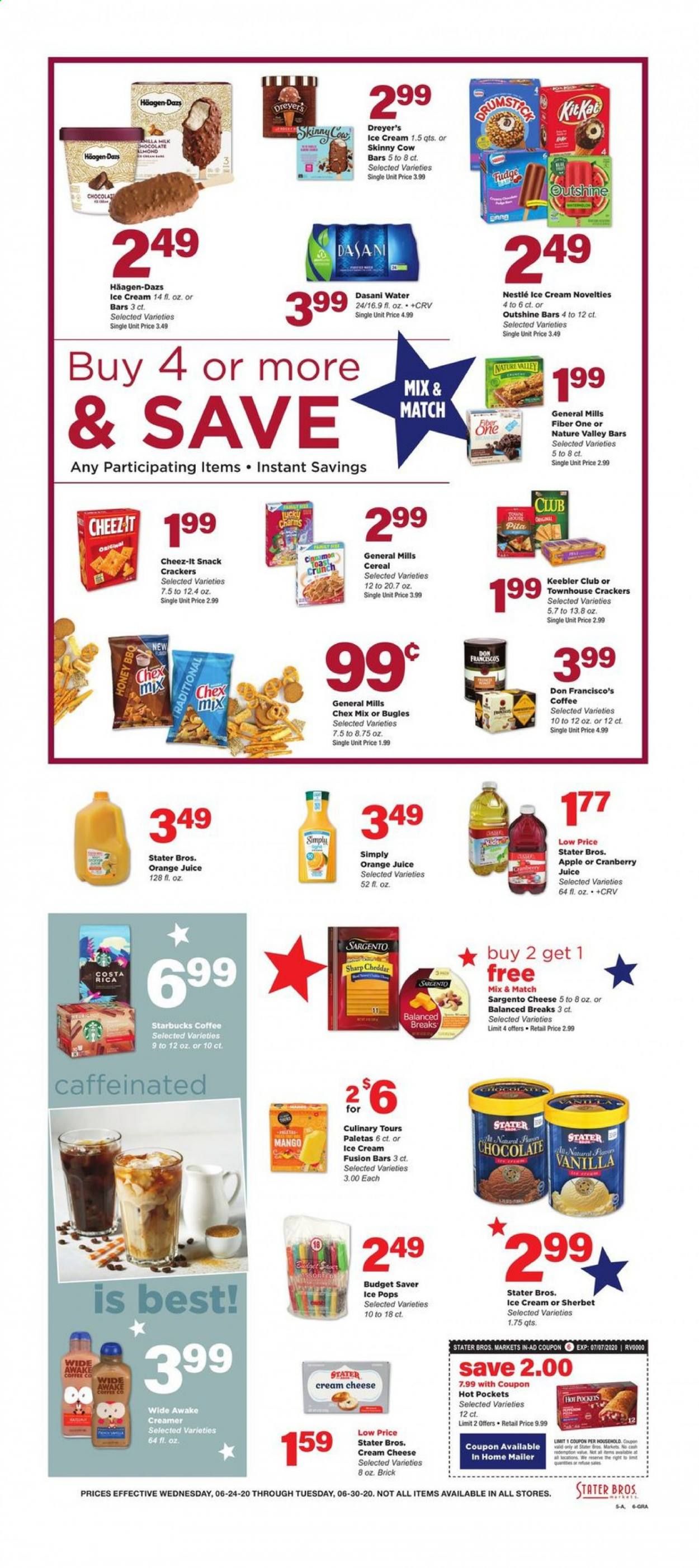 Stater Bros. Weekly Ad & Flyer June 24 to 30