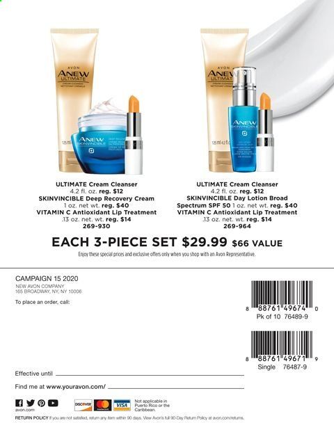 Avon Weekly Ad & Flyer June 24 to July 20