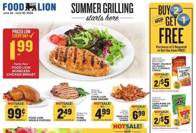 Food Lion Weekly Ad & Flyer June 24 to 30