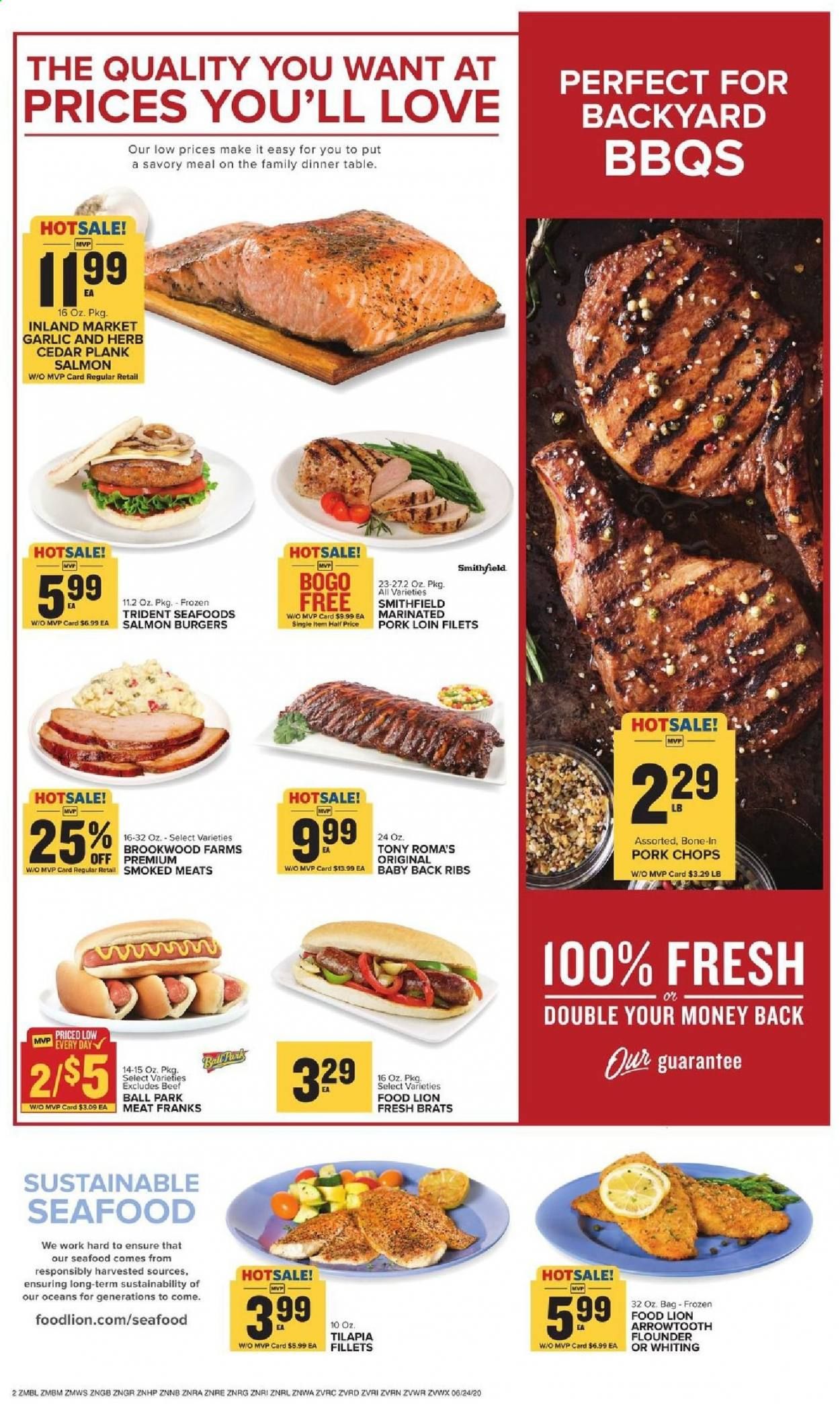 Food Lion Weekly Ad & Flyer June 24 to 30
