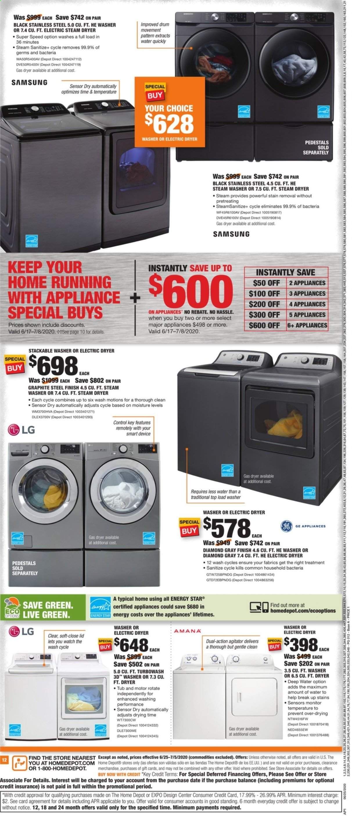 The Home Depot (START SUMMER HERE) Weekly Ad & Flyer June 25 to July 5