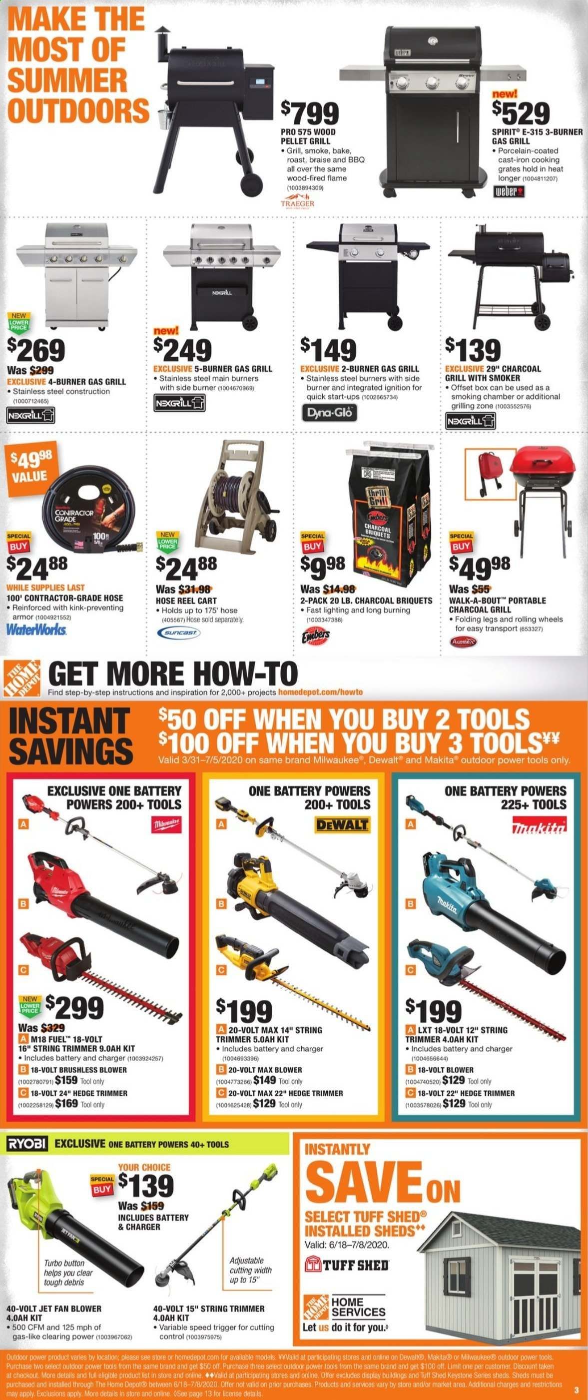 The Home Depot (START SUMMER HERE) Weekly Ad & Flyer June 25 to July 5