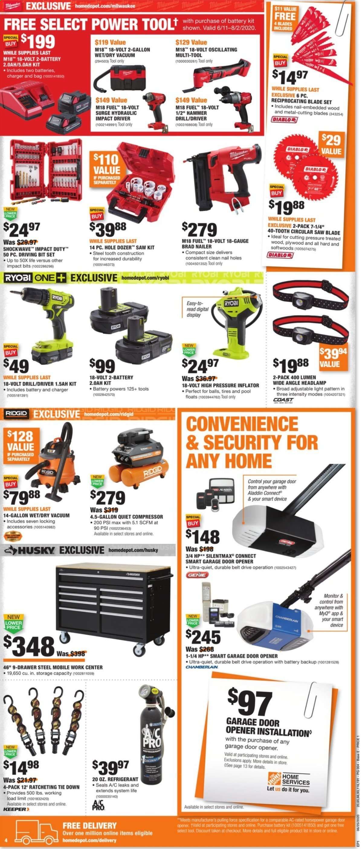 The Home Depot (START SUMMER HERE) Weekly Ad & Flyer June 25 to July 5
