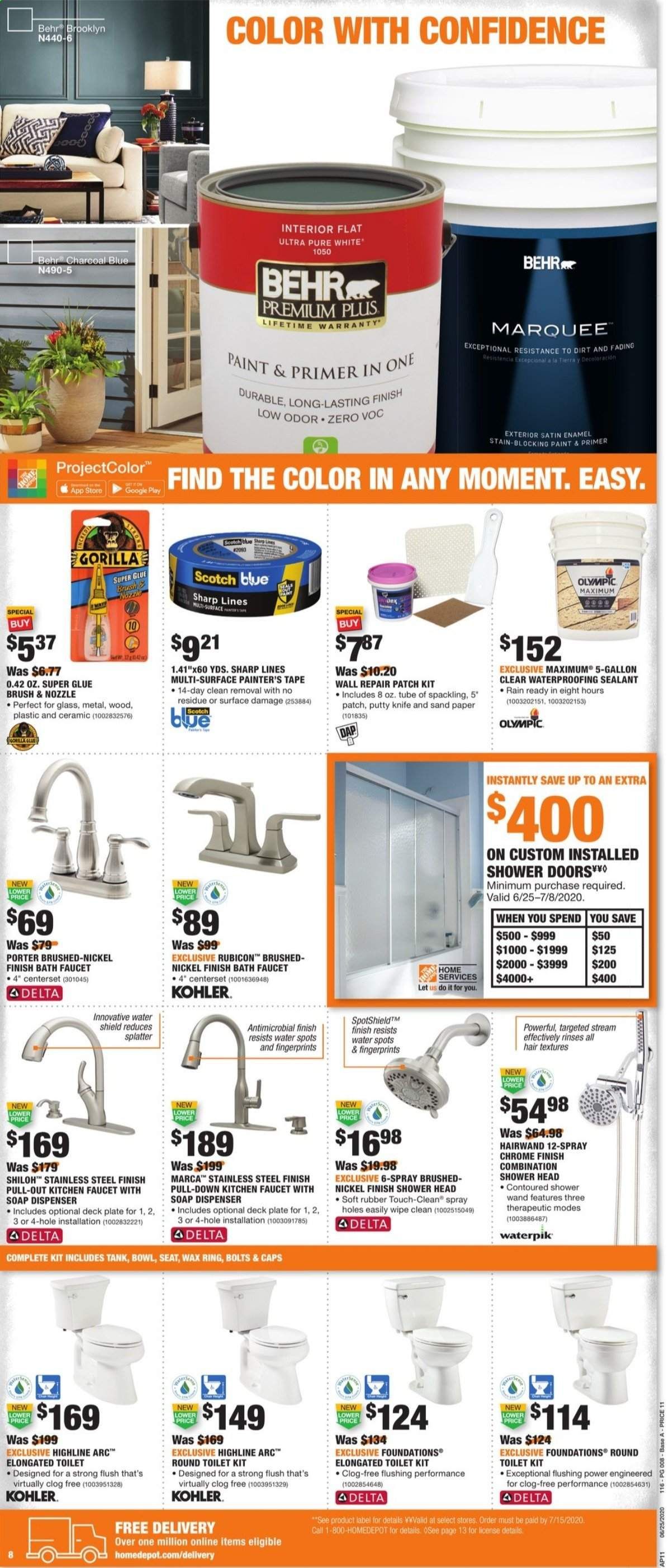 The Home Depot (START SUMMER HERE) Weekly Ad & Flyer June 25 to July 5