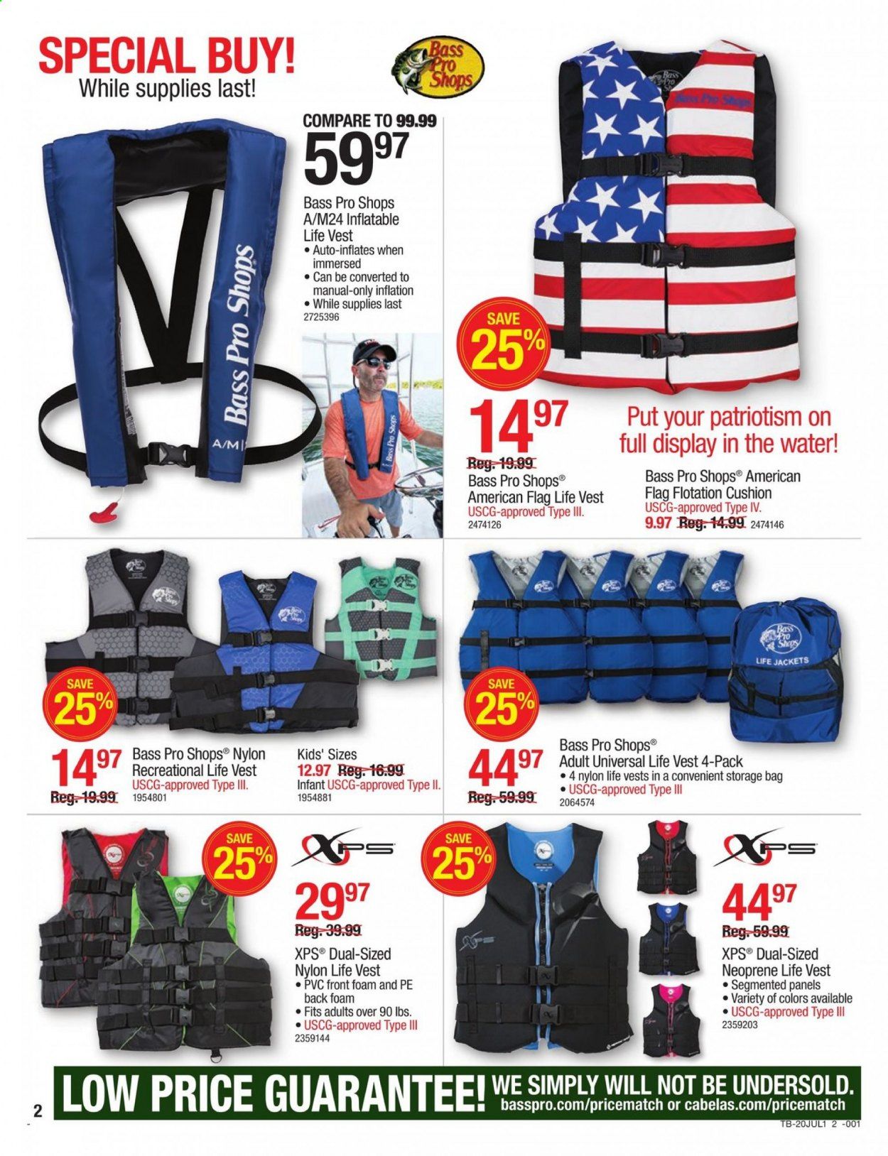 Cabela's Weekly Ad & Flyer June 25 to July 8