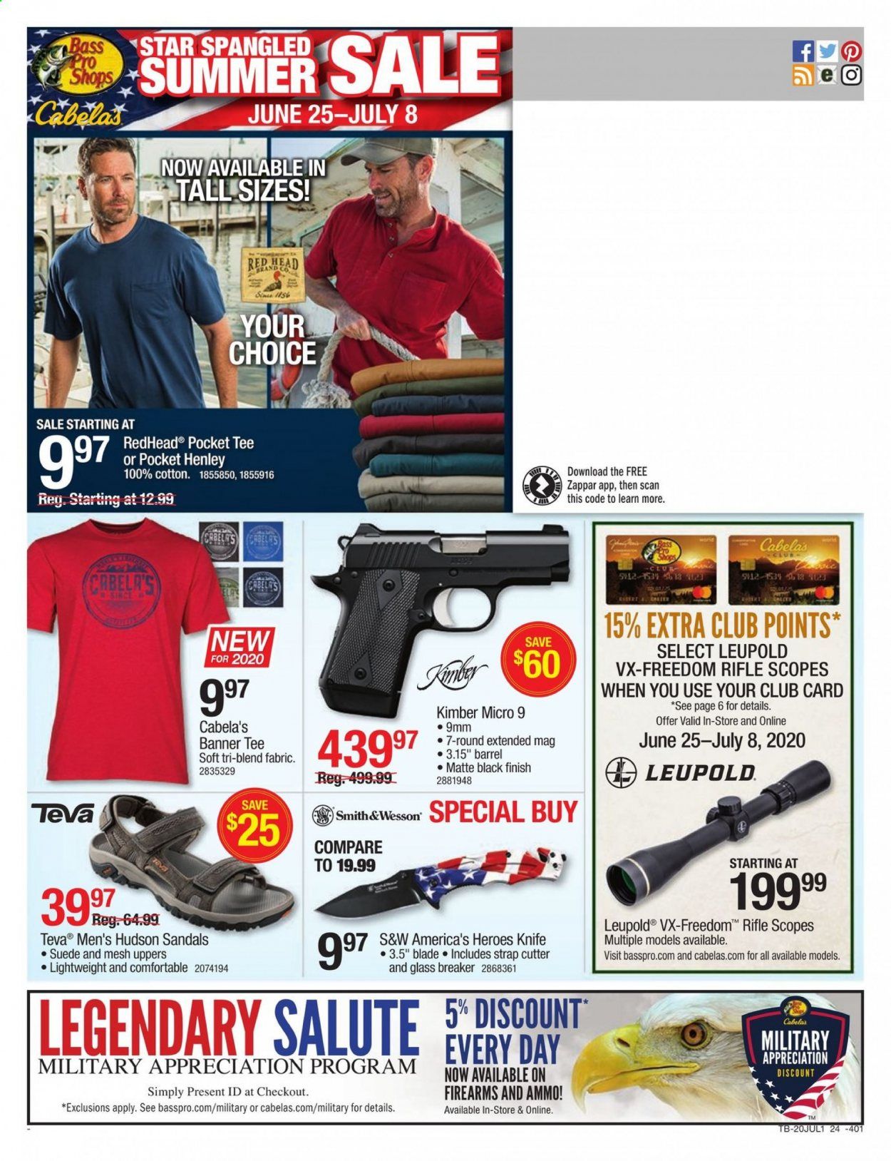 Cabela's Weekly Ad & Flyer June 25 to July 8