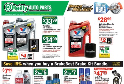 O'Reilly Auto Parts (EN) Weekly Ad & Flyer June 24 to July 28